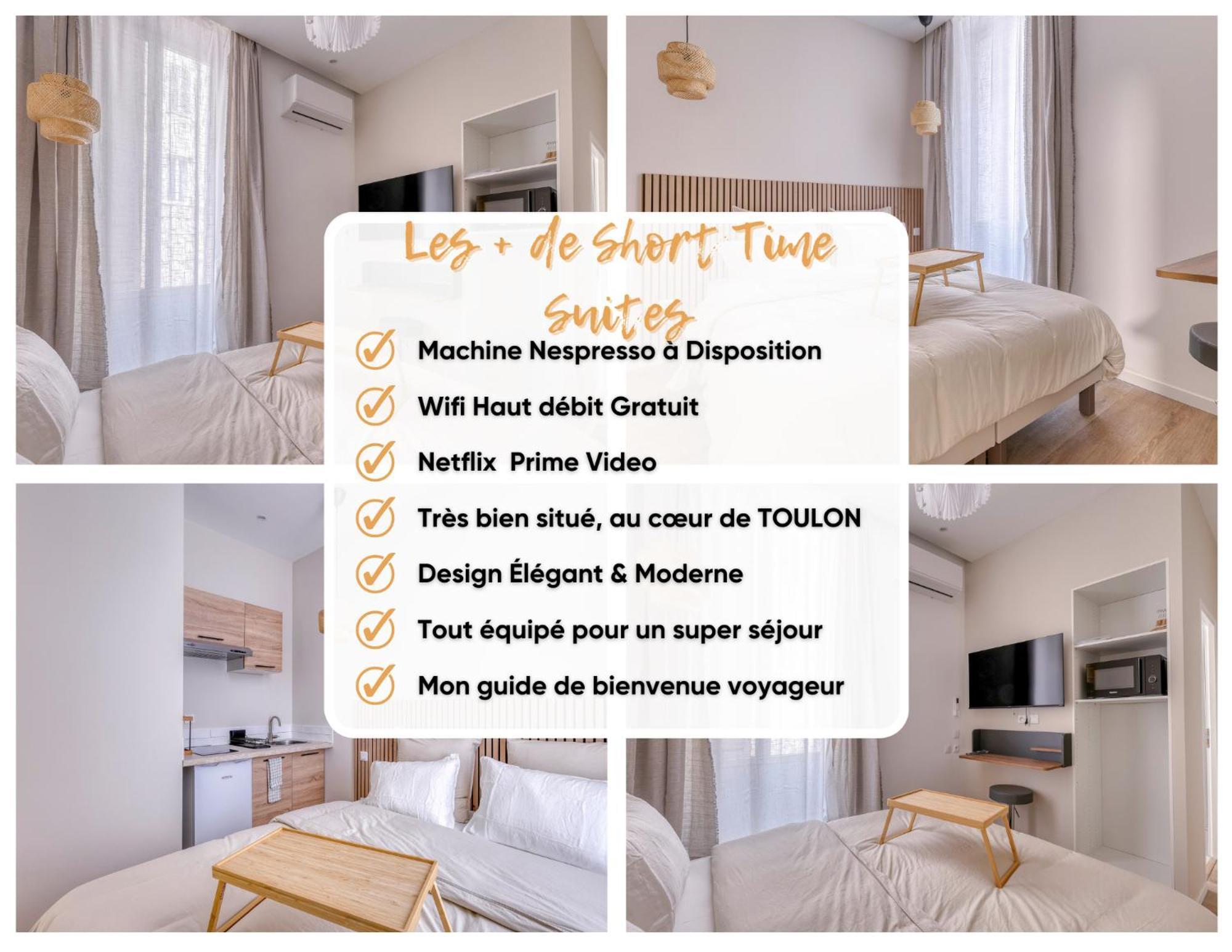 Short Time Suites Toulon Centre 3 "Le Spot" Check-In Auto Extérieur photo