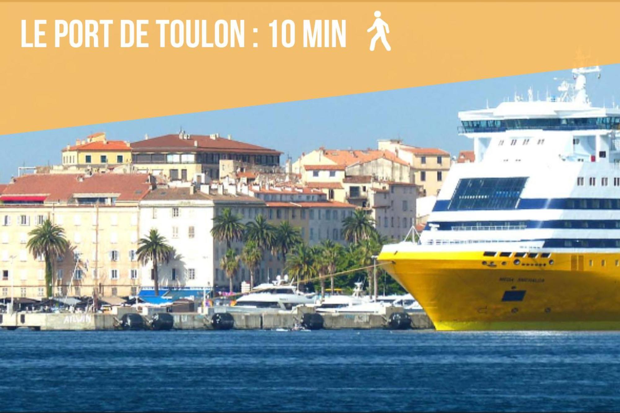 Short Time Suites Toulon Centre 3 "Le Spot" Check-In Auto Extérieur photo